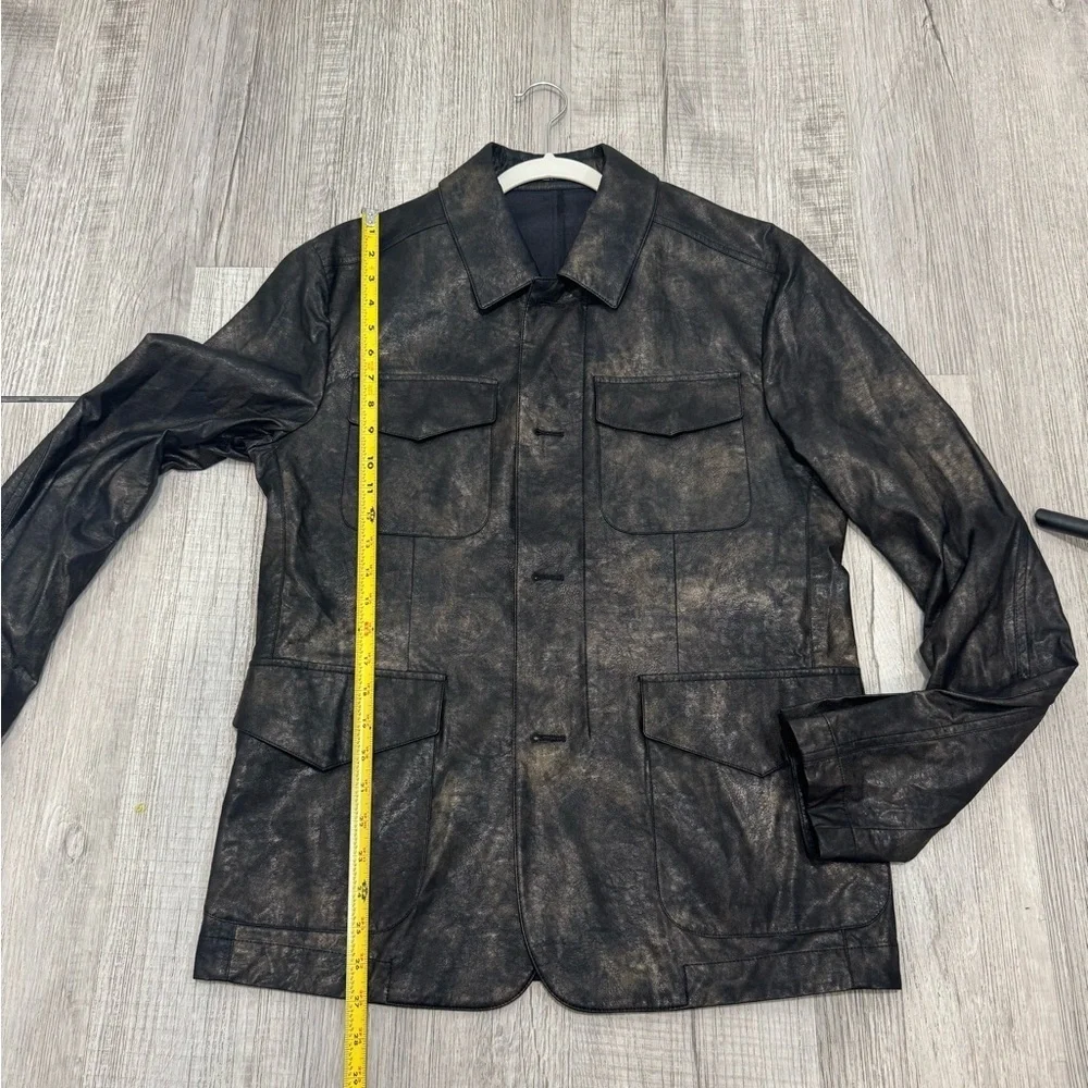 Faux leather jacket / blazer - Paisley & Gray slim fit  men's  size S/P